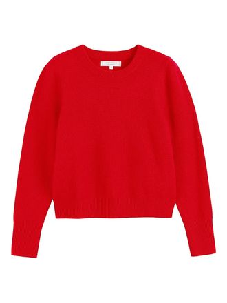 Chinti and Parker cashmere cropped sweater - women - Cashmere - LL - Red