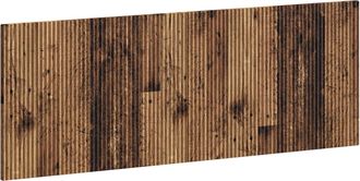 vidaXL Cabecero Montada En La Pared Arnhem Madera Envejecida Vidaxl