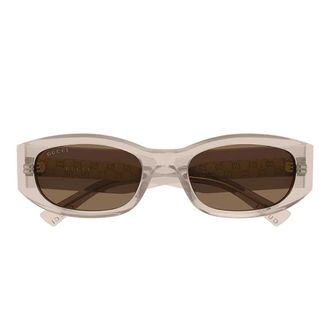 Gucci Sunglasses Gg2068 Sa 003 Beige/Brown Women