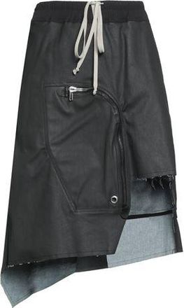 Rick Owens BOTTOMWEAR - Denim skirts on YOOX.COM