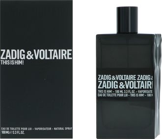 Zadig&Voltaire Mens Zadig & Voltaire This Is Him Edt Spray 100ml - One Size