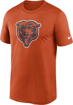 Nike Mens Dri-FIT Logo Legend (NFL Chicago Bears) T-Shirt in Orange | NKGK89M7Q-CX5