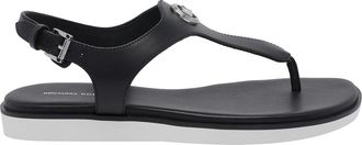 Michael Michael Kors Black Val Sandals