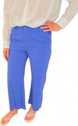 Kut from the Kloth Womens Meg High Rise Wide Straight Leg Jeans In Cornflower Blue