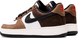 Nike Womens Air Force Sneaker Multicolor Leather Suede Rubber