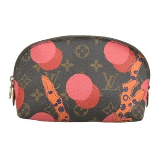 Louis Vuitton Pre-owned Canvas pouches - Dames - Vintage Clutch - Bruin - ONE Size - Vintage