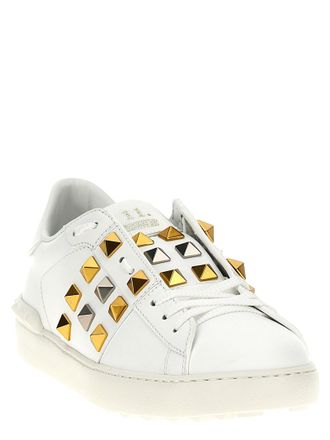 Valentino Garavani Rockstud Untitled Sneaker - White