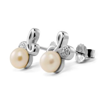 Orphelia Elisabeth Womens 925 Sterling Silver Stud Earrings - ZO-7511 - One Size
