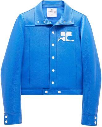 ジャケット Courreges Jackets Blue Courrèges button-up Jacket | Blue | FARFETCH