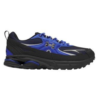 Under Armour Dames Apparition Tech Logo Lederen Sneakers (Blauw)