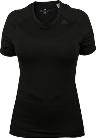 adidas (WMNS) adidas D2M Solid T-Shirt Asia Sizing Black BK2688