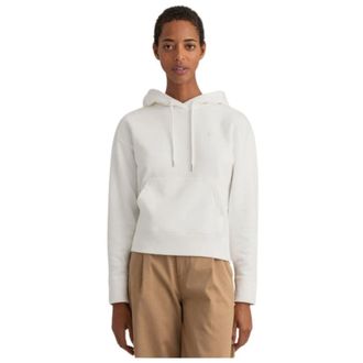 GANT Hoodies, female, White, Size: M Hoodie