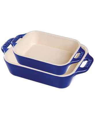 Staub 2Pc Rectangular Baking Dish Set