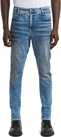 G-Star D-Staq 3D Slim Fit Jeans in Antique Blue Indy Repairs at Nordstrom, Size 38 X 32