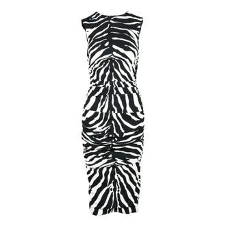 Dolce & Gabbana Midi Day Dress - female - Dolce & Gabbana - Midi Dresses - Multicolor - S - Dresses
