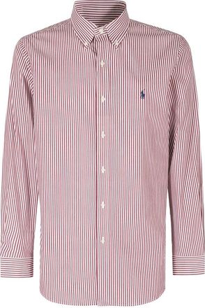 Polo Ralph Lauren Camicia Button-down a Righe - - Shirts - Uomo - Marrone - M