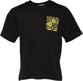 Dolce & Gabbana Hombre, Camisetas, Negro, Talla: M