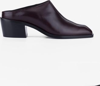 C.B. Made in Italy Leather 5 Cm Heels Ares