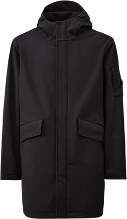 C.P. Company Shell-R Hooded Parka - Heren - Parka Jassen - Blauw - XS - Katoen - Jassen