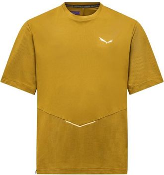 Salewa Pedroc Dry Hyb T-Shirt Funktionsshirt f&uuml;r Herren | gelb