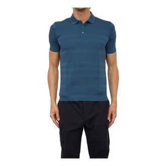 Corneliani Heren, Tops, Blauw, Maat: 3XL Katoen