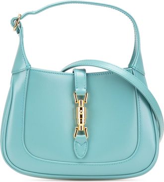 Gucci Pre-owned Womens Horsebit 1955 Shoulder Bag Leather - Turquoise - One Size