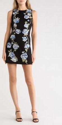 Alice & Olivia Clyde Embellished Sleeveless Dress in Black Multi at Nordstrom Rack, Size 2