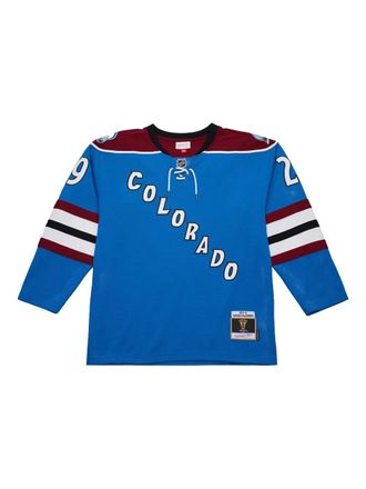 Mitchell & Ness x NHL Colorado Avalanche 2013-14 Nathan MacKinnon T-shirt - Blue