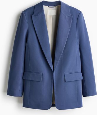 H&M Blazer aus Lyocell-Mix - Blue