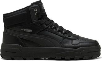 Puma Rebound Abrupt - Heren - Sneakers - Zwart - 44 EU - Leer - Schoenen