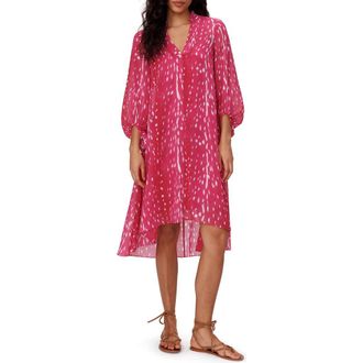 Diane Von F&uuml;rstenberg Ileana Print Shift Dress in Fawn Sangria at Nordstrom Rack, Size Xx-Small