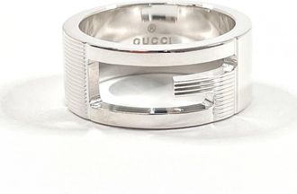Gucci Silver Silver Band Ring (Pre-Owned)