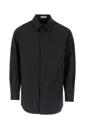 Valentino Garavani Zwarte Tech Nylon Oversize Shirt