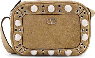 Valentino Garavani Shoulder bag in suede in suede