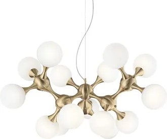 Ideal Lux Lampada A Sospensione Nodi Sp15 Ottone