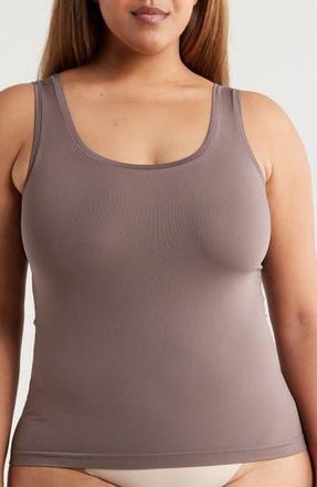 Nordstrom Seamless Layering Tank in Grey Plum at Nordstrom Rack, Size 1 X