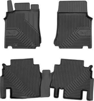 OEM Alfombrillas, Tapetes De Puerta, Tapetes De Goma, Bandejas Para Mercedes Vaneo W414 2002-2005 77