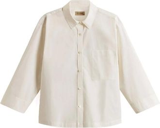 Woolrich Mujer, Blusas y Camisas, Blanco, Talla: L