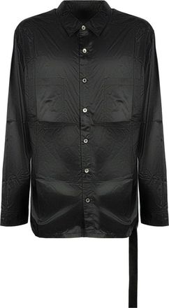 Rick Owens Hombre, Camisas, Negro, Talla: 2XL