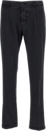 Incotex Slim-fit broeken - Heren - Slim Fit Broeken - Blauw - W32 - Katoen - Broeken