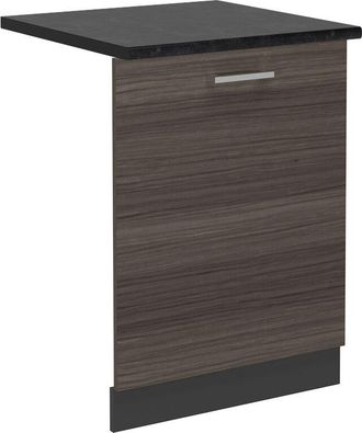 Vicco Tapa Del Lavavajillas R-line, Gris Noble, 60 Cm, Et Antracita