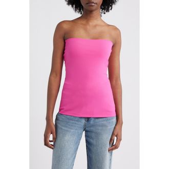 Susana Monaco Core Tube Top in Hot Pink at Nordstrom Rack, Size Large