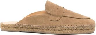 Castaner Mules, male, Beige, Size: 10 US Nacho Penny Loafer Espadrilles