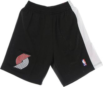 Mitchell & Ness NBA Swingman Basketball Shorts 1999-00 - Heren - Fitness - Zwart - XL - Polyester - Fitness