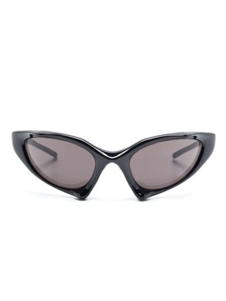 Balenciaga Occhiali da sole Runner Cat - Nero