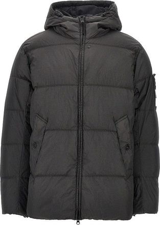 Stone Island Garment Dyed Crinkle Reps Ny down jacket Man XL