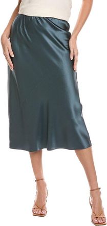 Eileen Fisher Eileen Fisher Petite Bias Silk-Blend Midi Skirt