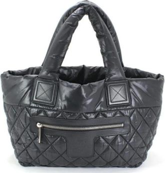 Chanel Pre-owned Tote Bags, female, Black, Size: ONE SIZE Pre-owned Vintage Tote Bag
