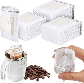 OEM 120 Filtros De Caf&eacute; Desechables - Bolsas De Papel Plegables Para Cafetera De Goteo