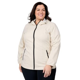 Free Country Womens Plus Size X2O Anorak Rain Jacket
